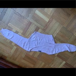 Crop swearer— light knit